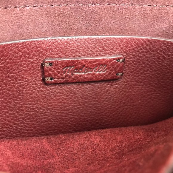 Madewell Burgundy Crossbody Bag - Picture 2 of 12